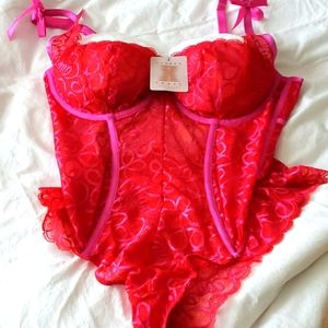 Savage X Fenty teddy nwt and bag